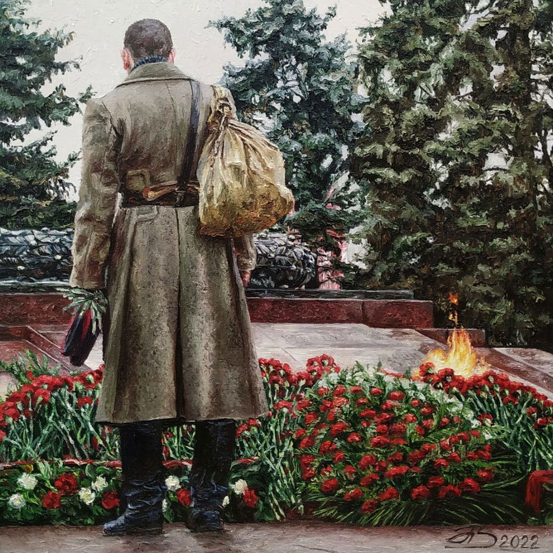 Открытие выставки «Однажды наступит завтра», посвященной Победе в Великой Отечественной Войне
