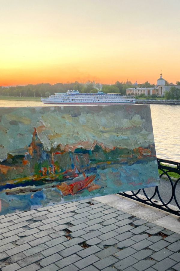 Мастер-класс по живописи «Пленэр. Лето в Твери»
