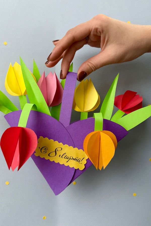 Бесплатный мастер-класс «Букет для Мамы»