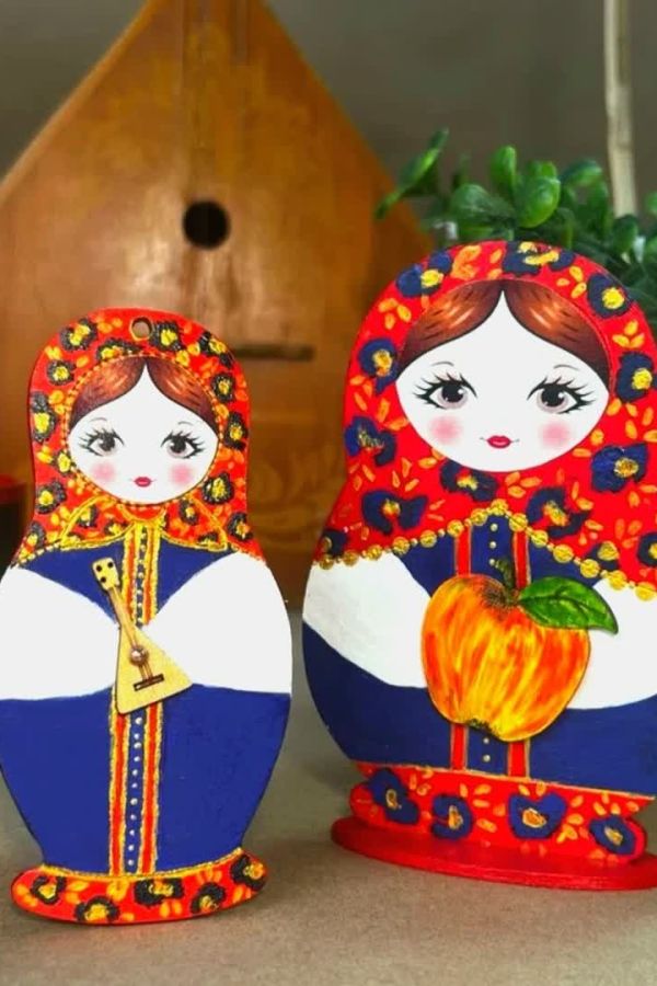 Мастер-класс «Тверская матрешка»