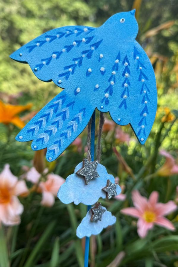 Мастер-класс по декоративно-прикладному искусству «Птичка»