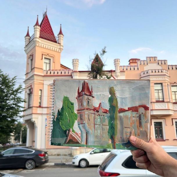 Мастер-класс по живописи «Пленэр. Лето в Твери»