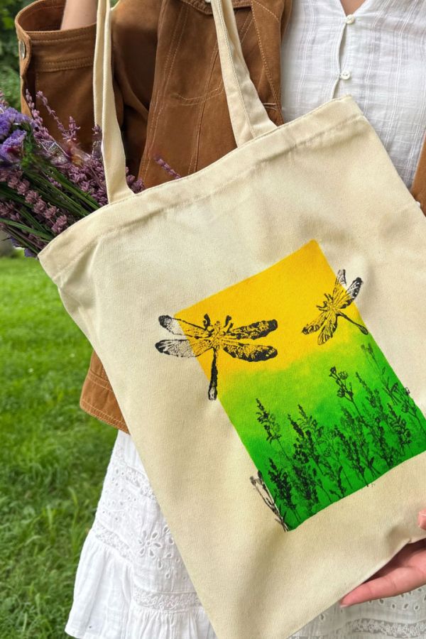 Мастер-класс по росписи шоппера